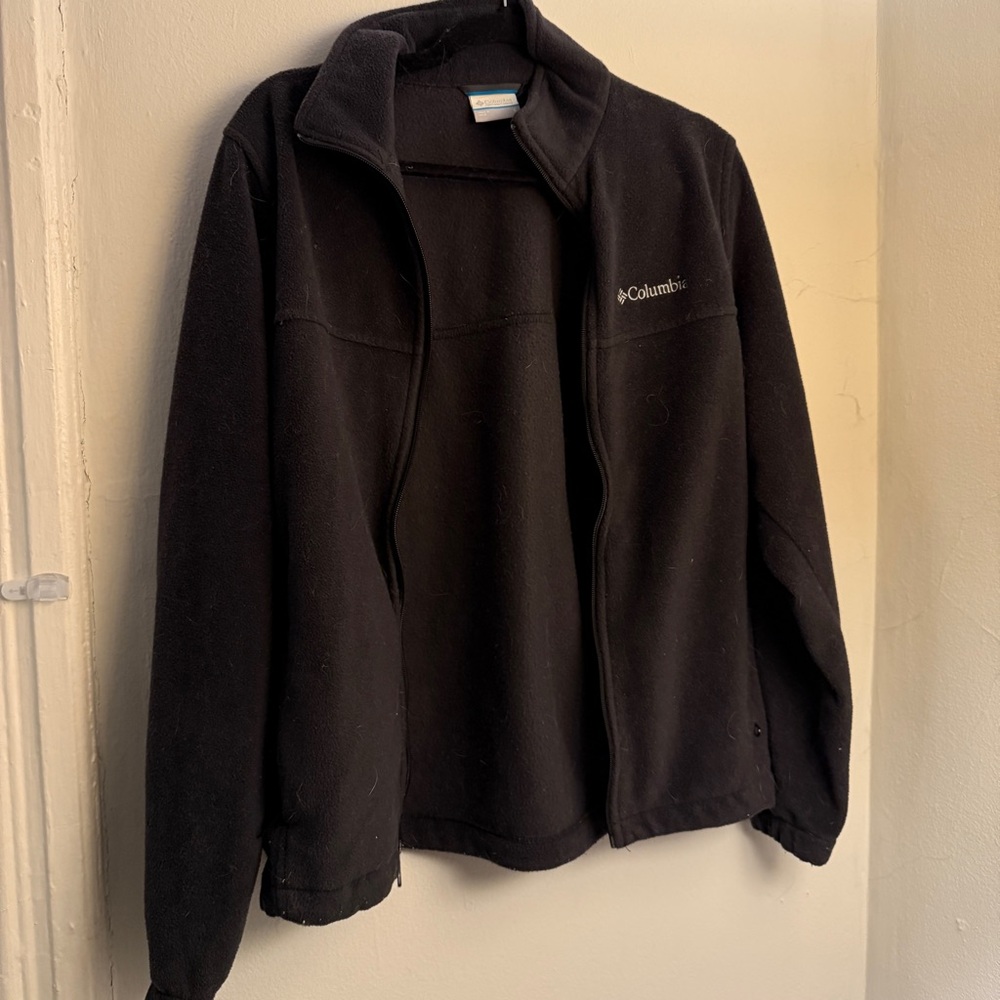 Columbia Grey Fleece Zip-up Jacket